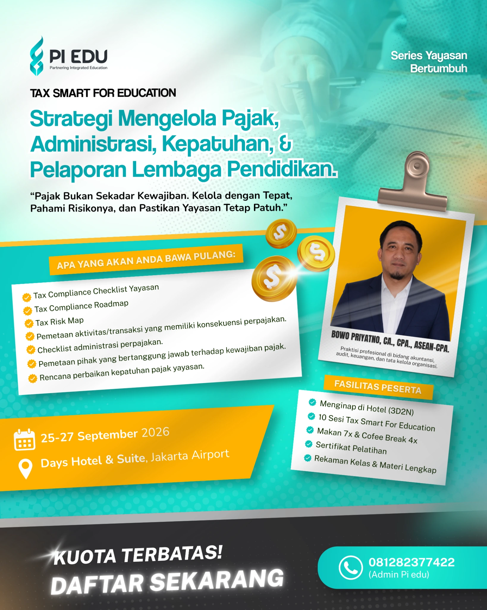 Preview flyer Tax Smart for Education